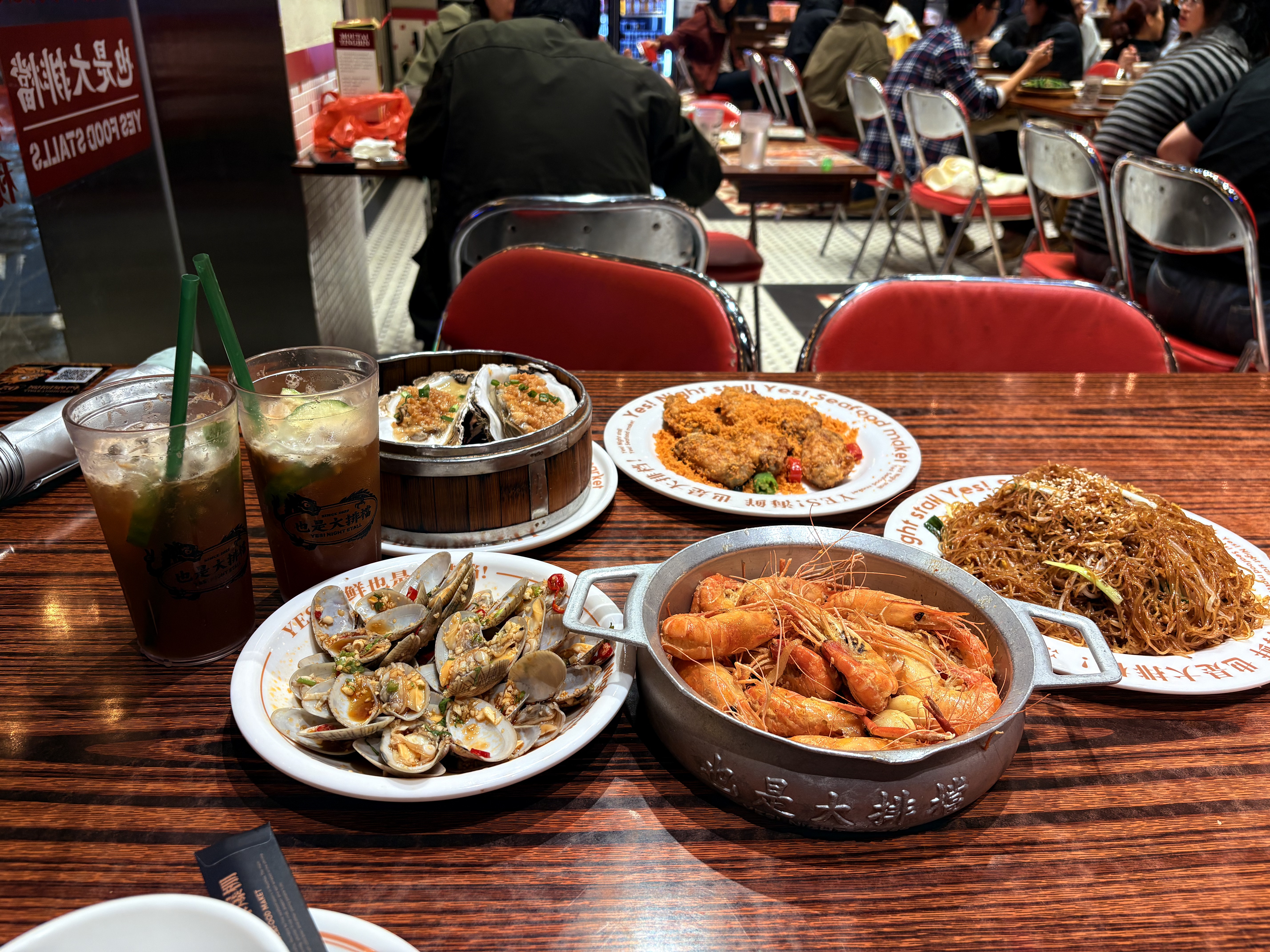 大排档海鲜
